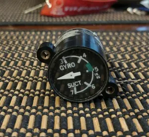 3-200-3 Mooney M20J UMA Suction Gauge Indicator